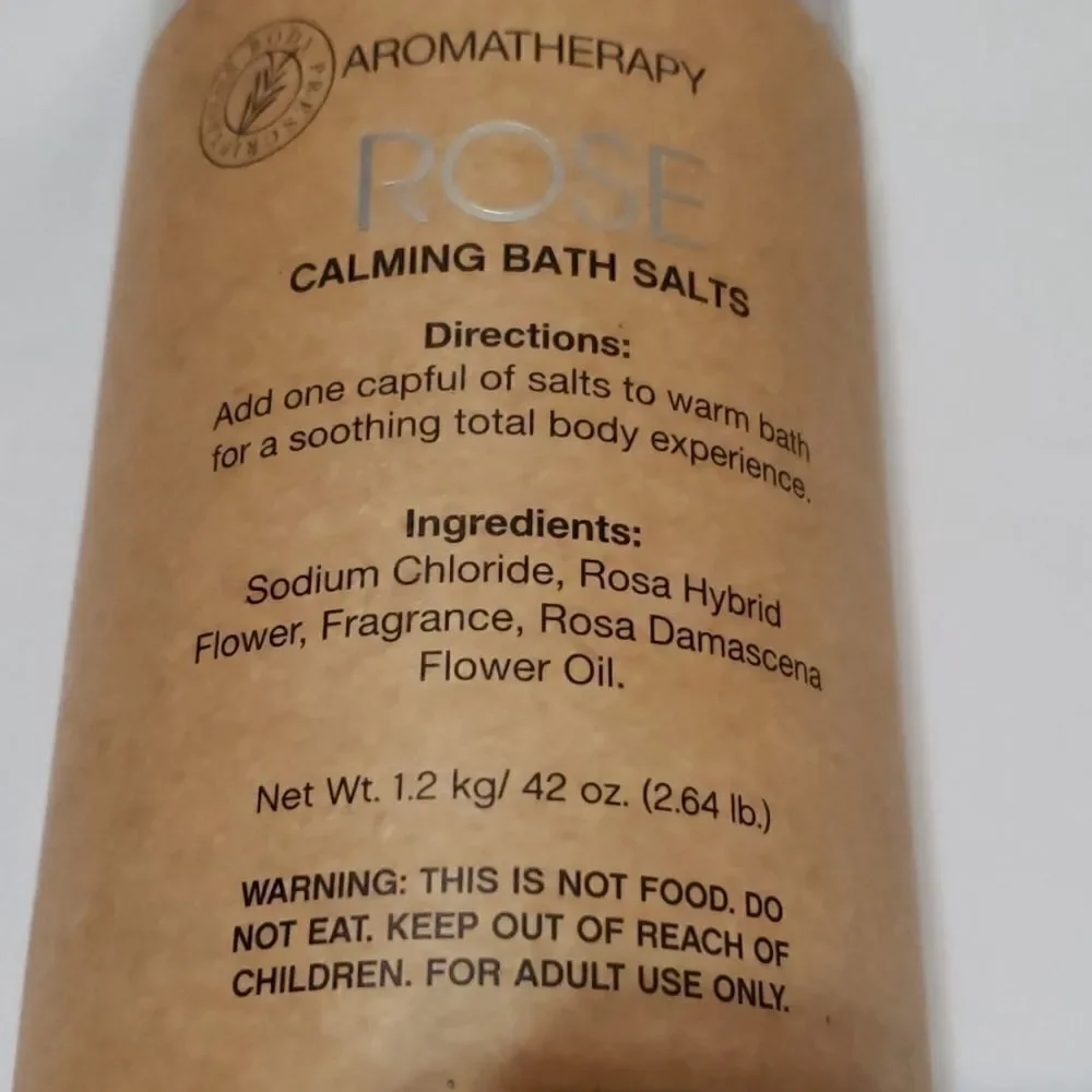 🆕️Rose bath salts (calming aromatherapy)